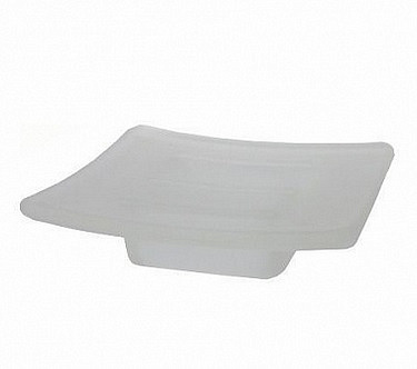 Деталь - Мыльница 5029, С043 матовая  стеклянная