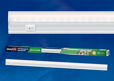 Светильник 35W алюмин./пласт с выкл. 1150мм для растений, белый