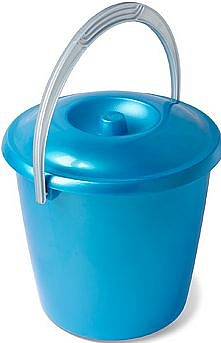 Ведро 10л хозяйственное с крышкой СОЛО