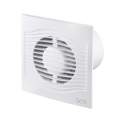 Вентилятор SLIM 4C осевой вытяжной с обратным клапаном D100