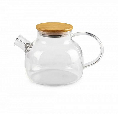 Чайник заварочный PURE 1000мл с бамбук.крышкой  ATT250