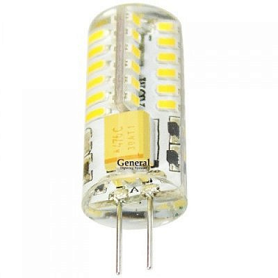 Лампа светодиодная G4 220V 4W 2700K 43х15 СОВ силикон BL5
