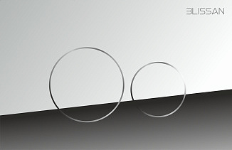 Клавиша смыва универсальная BL-4101-CH хром (BLISSAN)