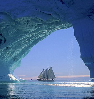 Фотообои Б1-104(С1-104) Ледяные ворота 300*270