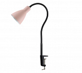 Настольный светильник на струбцине  ARTSTYLE НТ-701 R розовый песок, металлический, Е27, 60Вт													