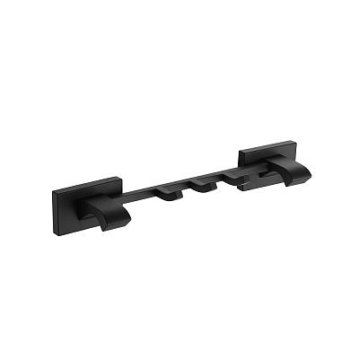 Вешалка 3 крючка черный GAPPO G0716-36