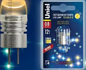 G4 LED  12v 0.8W  ЖЁЛТЫЙ 12*28 силикон 