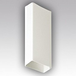 Воздуховод 620ВП1,5 прямоугольный ПВХ 60х204 длина 1,5 м