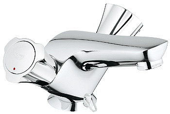 Смеситель для раковины  GROHE 21100001 Costa L литой излив цепочка 