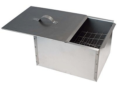 Коптильня 2-х уровневая 330*255*185 в карт.короб.