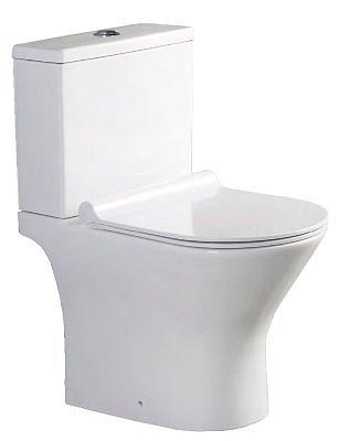 Компакт AZARIO Verde напольный 615*360*745 безободковый с сиденьем микролифт AZ-2224