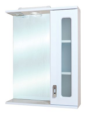 Зеркало шкаф Оника Кристалл 58.01 правый