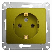 Механизм розетки 1-м без заземления фисташка SchE GLS001041