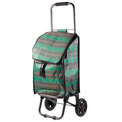 Тележка с сумкой D203 "Клетка" 30кг