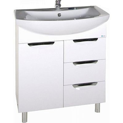 Подстолье без раковины АСБ Мессина 70 белая