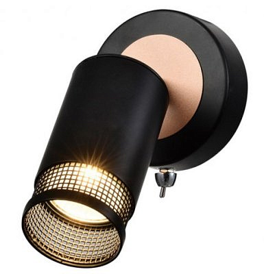 Светильник настенно- потолочный 7020-701 Lili 1x GU10 25 Вт Спот с выключателем           