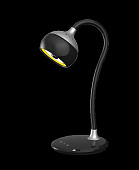 Лампа настольная 326 BS 7вт LED черный серебро
