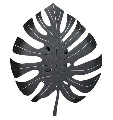 Светильник настенный Монстера 511 черный муар 275х230 НББ  01-60-173 Е14 (ИМ)  