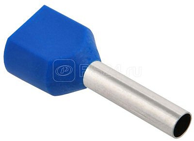 Наконечник НШВИ(2) 2.5-13 син. (уп.100шт) IEK UTE10-D3-3-100 
