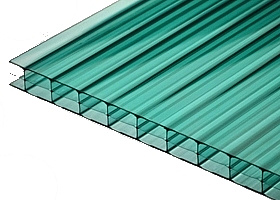 Поликарбонат Зеленый  8мм (6м)