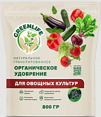 Удобрение гранулированное "Овощные культуры" 0,8 Green Life GL302