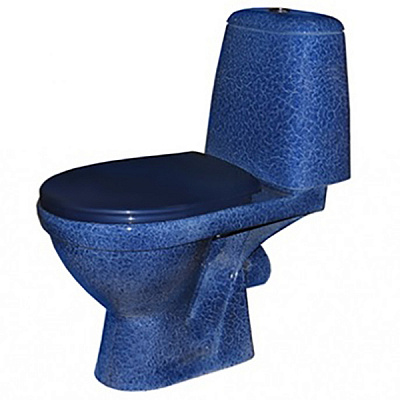 Компакт Rosa Премьер Кракелюр синий с сиденьем