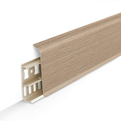 Плинтус напольный Ideal Деконика Дуб северный (85 мм)