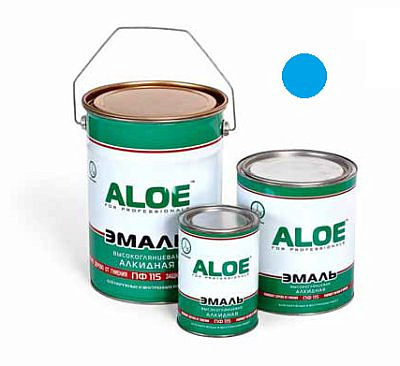 Эмаль ALOE ПФ-115 Бирюзовый 2,7кг