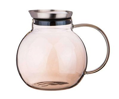 КУВШИН AGNESS "'ЭКСЕЛЕНТ"1,5 Л БОРОСИЛИКАТНОЕ СТЕКЛО, НЖС КРЫШКА С ФИЛЬТРОМ 894139