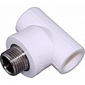 Тройник комбинированный  32*1/2"  с нар.резьбой