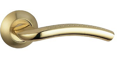 Ручка BUSSARE PRATICO A-09-10 GOLD/S.GOLD золото/матовоезолото