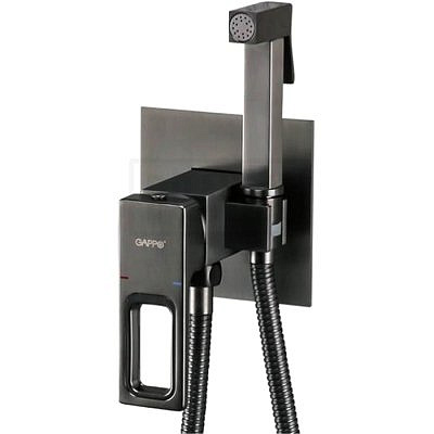 Встраиваемый гигиенический душ  Gappo G7217-9 сталь