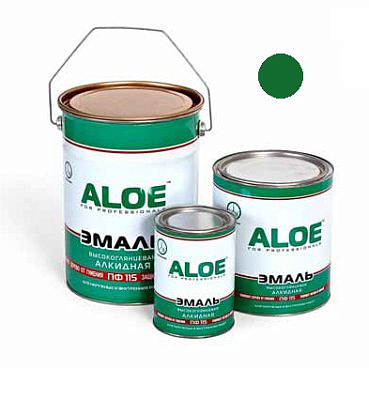 Эмаль ALOE ПФ-115 Темно-зеленый 2,7кг