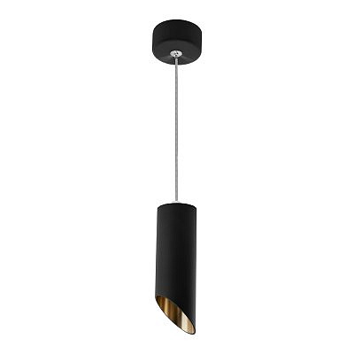 Светильник точечный Feron ML1828 черный, золото  MR16  35W 230V D55*H200 48043