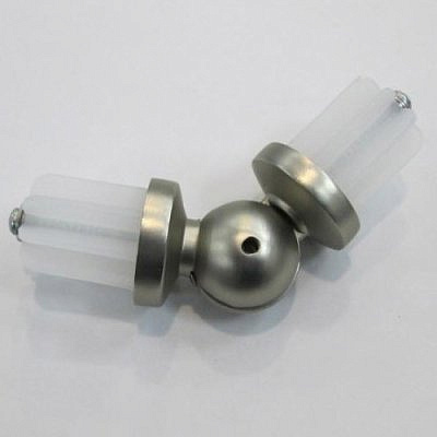 Карниз ЭРКЕР СЭ 25-002-29 Хром матовый 25 мм