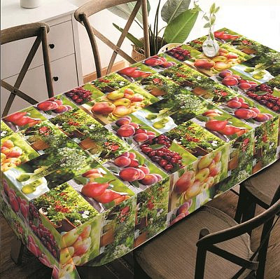 Клеенка столовая 3002 STS Ткань с ПВХ покрытием 1,37*20м