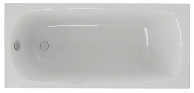 Ванна акриловая Adelina 150*75 прямоугольная с каркасом шпильки