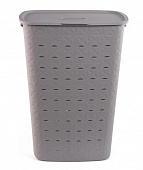 Корзина для белья SOFTEX 56л серая  00571-Z70-00