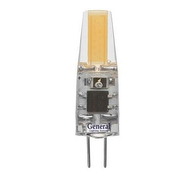 Лампа светодиодная G4 220V 3W 6500K 37,5х10 GLDEN силикон BL5  684000 679444