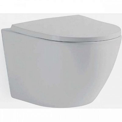 Унитаз TEKA MANACOR 117320002 подвесной безободковый с сиденье тонкое микролифт