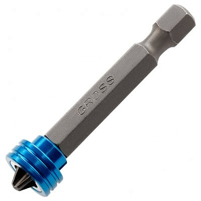Бита GROSS PH 2*50, c ограничителем и магнитом, для ГЛК, S2 11456