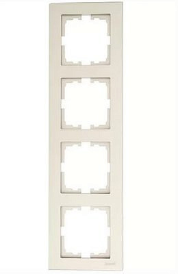 Рамка вертикальная 4я титан 3700-154