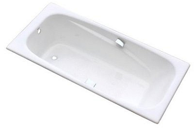 Ванна чугунная GOLDMAN 170*80*42 Donni с ножками,с ручками 