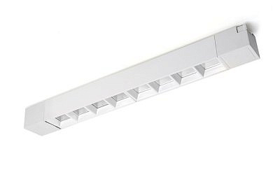 Светильник трековый светодиодный на шинопровод белый Feron 130 AL белый 20w 1800 Lm 4000k 60 градусов 48371