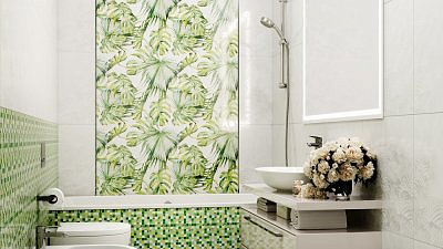 Плитка керамическая Нефрит Фёрнс белый 00-00-5-18-00-00-1600 30х60 