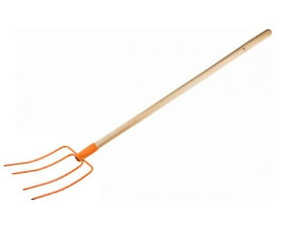 Вилы садовые 4-х рогие с деревянным черенком STARTUL GARDEN ST6083-01