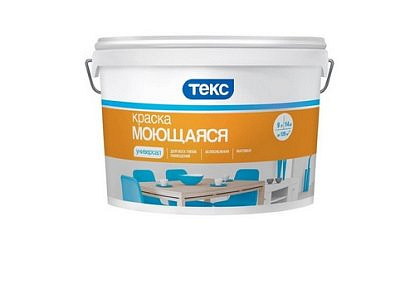 Краска в/д ТЕКС "УНИВЕРСАЛ" моющаяся 14кг