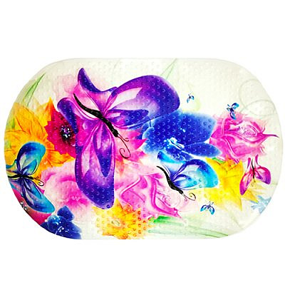 Spa-коврик AQUA-PRIMA Бабочки 68*38 см 