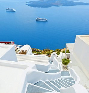 Фотообои Лестница к морю 200х270 см