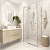 Керамогранит Россия Gracia Ceramica Селия белый/Celia white 01 45х45